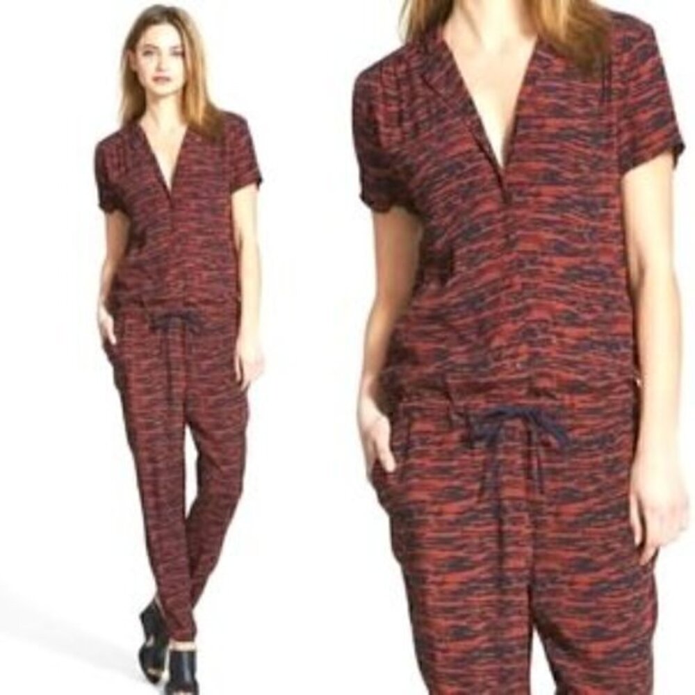 Scotch & Soda Maison Scotch Button Up Jumpsuit Size S